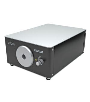 Starlight LED10 Cold Light Source with 2,300 lumens output, 135 W LED power, flicker-free illumination, and compact aluminium housing for professional applications.
