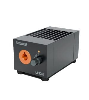 Starlight LED2 Cold Light Source – compact fanless LED illumination for endoscopy and microscopy.